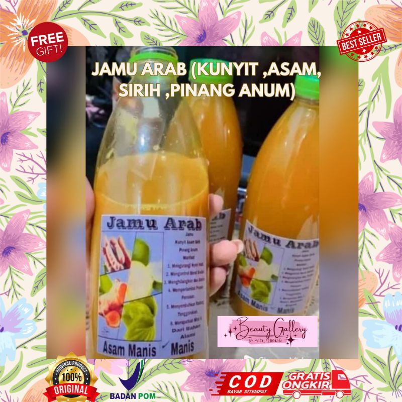 

JAMU ARAB/JAMU MINUM/JAMU MIX KUNYIT,ASAM,SIRIH,PINANG ANUM