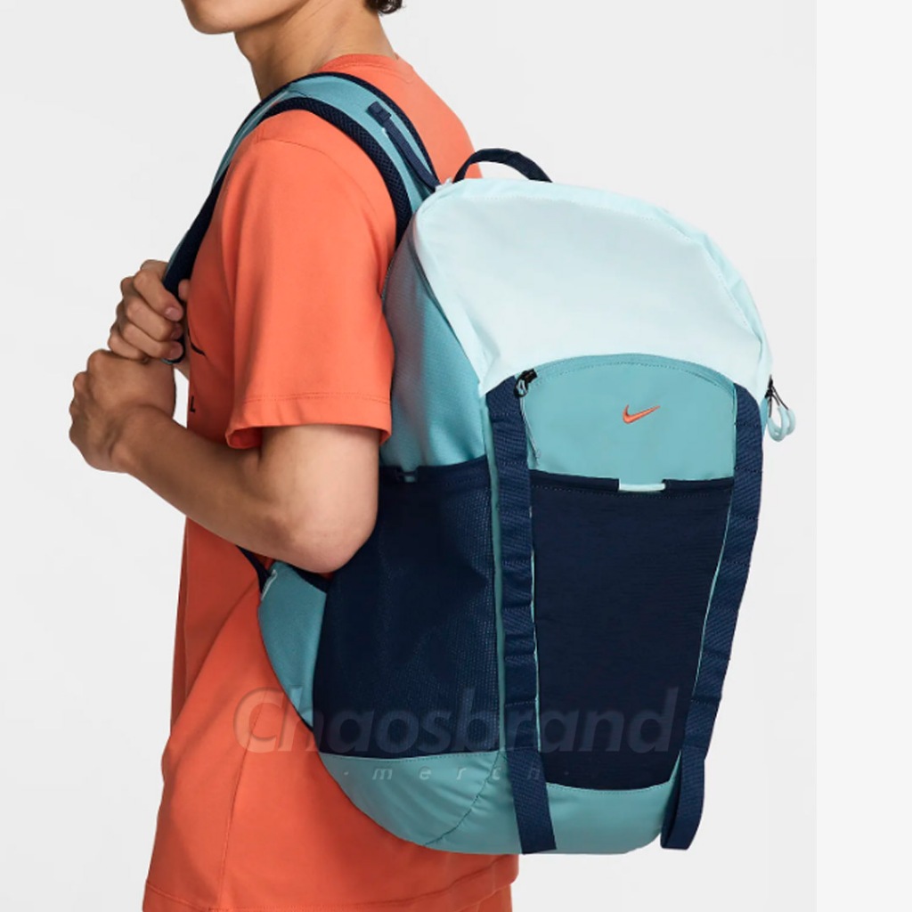 Nike Hike Backpack Original (27L) Denim Turquoise/Midnight Navy/Vintage Coral