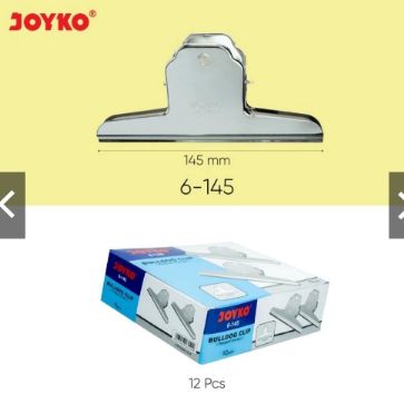 

Buldog Clip / Klip / Penjepit Kertas Joyko 6-145 (6")