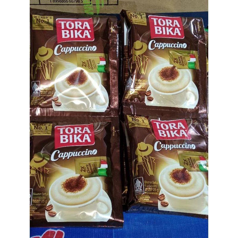 

Kopi Torabika Cappucino 1 renceng isi 10