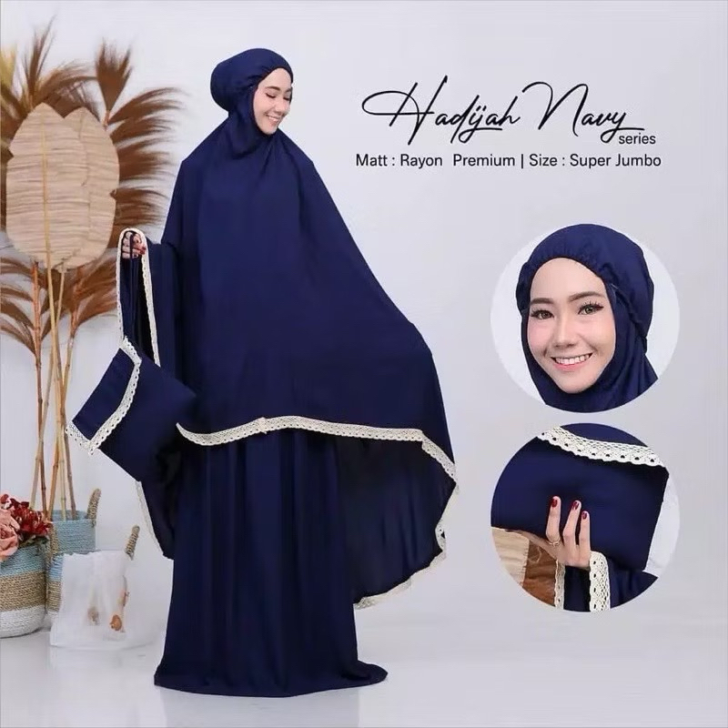 MUKENA KHADIJAH RENDA | MUKENA KHADIJAH RAYON PREMIUM