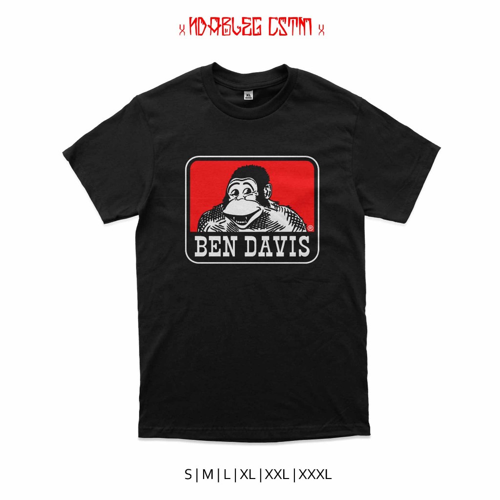 kaos ben davis tshirt kaos ben davis combed 24s