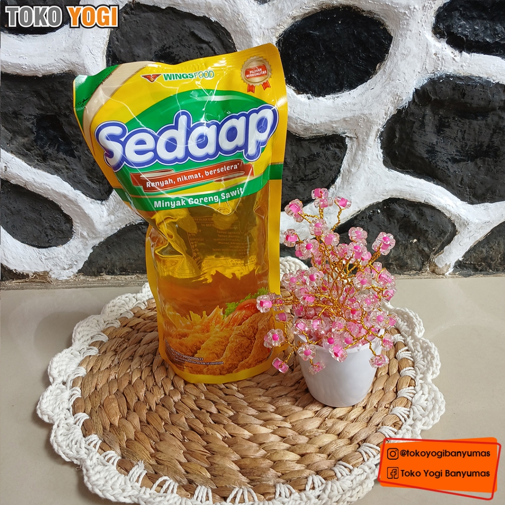 

SEDAAP MINYAK GORENG POUCH 1 LITER