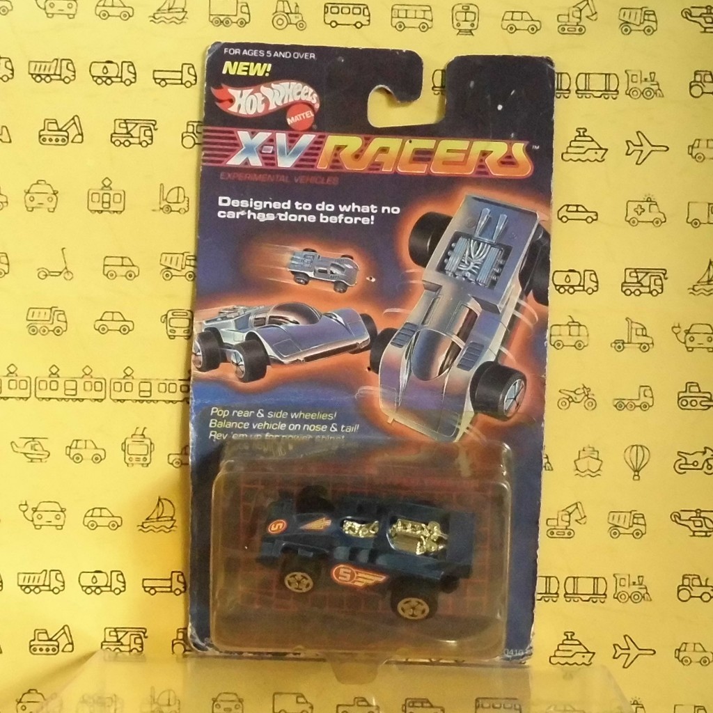 Hot Wheels 1985  X-V Racers # 5 Hyper Twister Blue