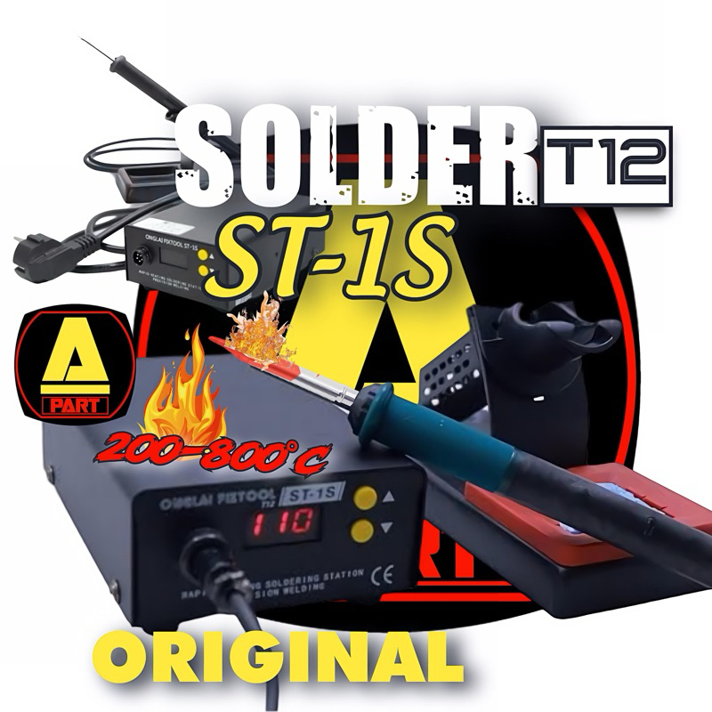 SOLDER T12 ST 1S ONGLAI FIXTOOL ORIGINAL FREE MATA SOLDER