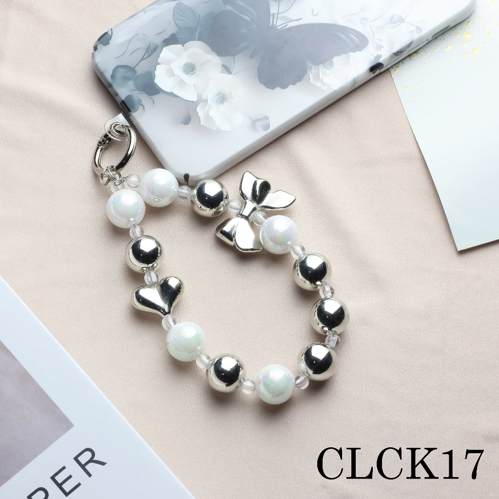 Tali HP manik manik Gantungan HP Aesthetic gantungan HP manik manik tali HP tali lanyard tali HP kor