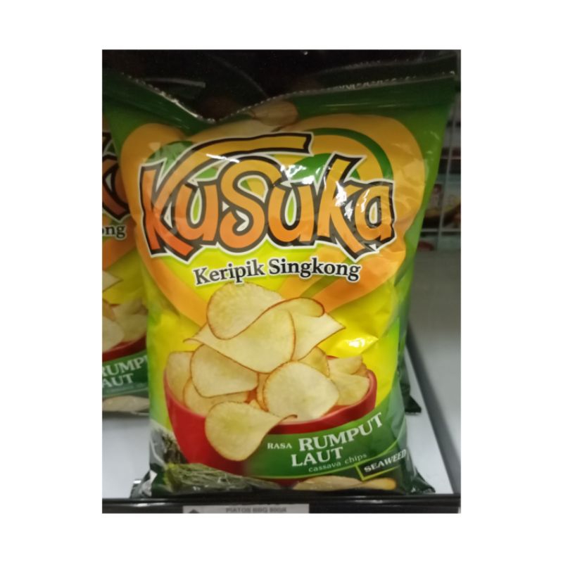 

KUSUKA KERIPIK SINGKONG RASA RUMPUT LAUT 60GR