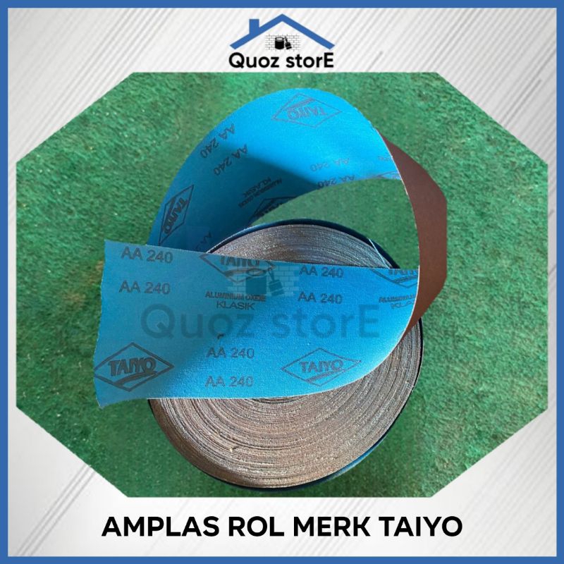 Amplas Rol TAIYO buat kayu besi tembok