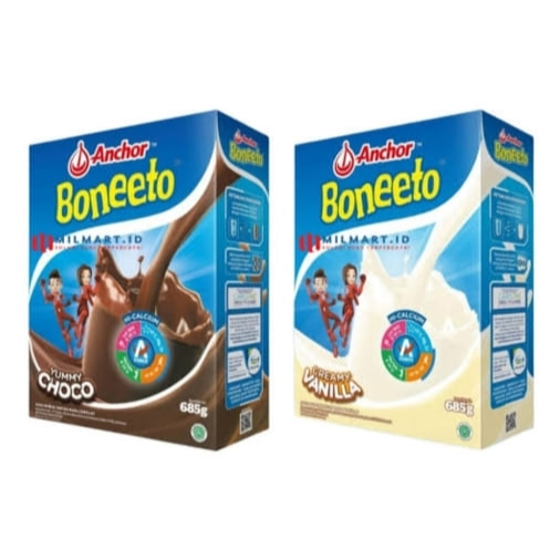 

BONEETO Susu Bubuk Rasa Vanila/Coklat 685gr