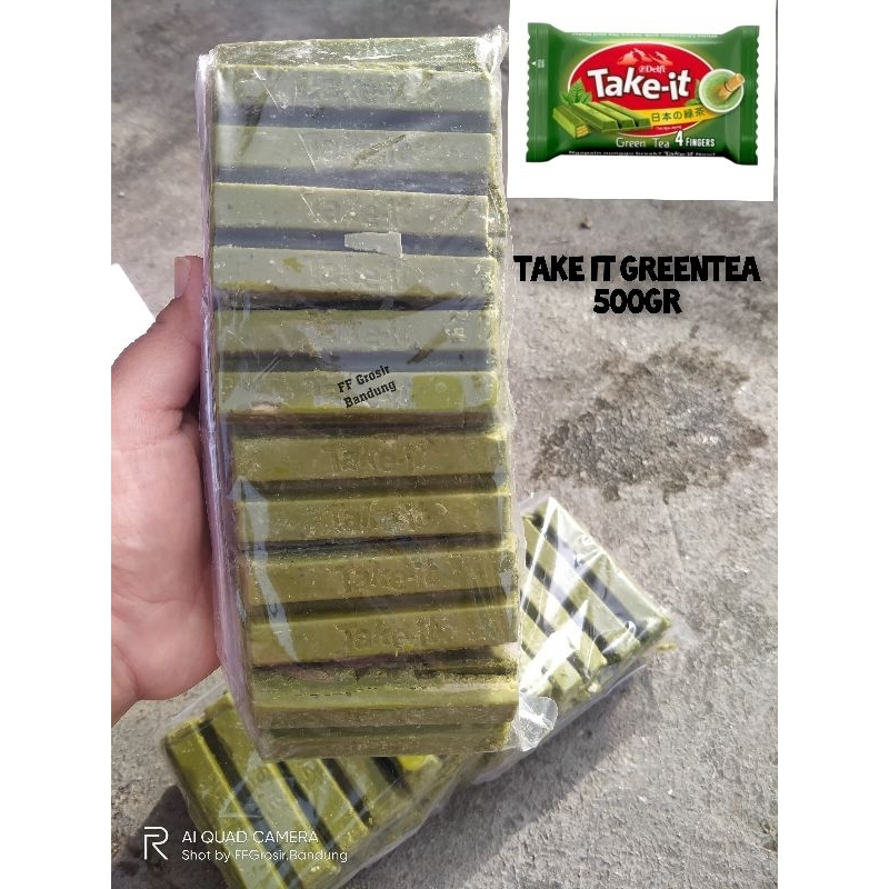 

Coklat Take it Greentea / Matcha berat 500gr