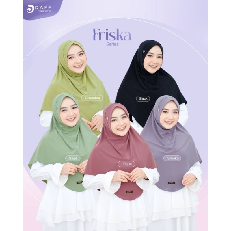 Hijab Instant Syari Friska by Daffi Hijab