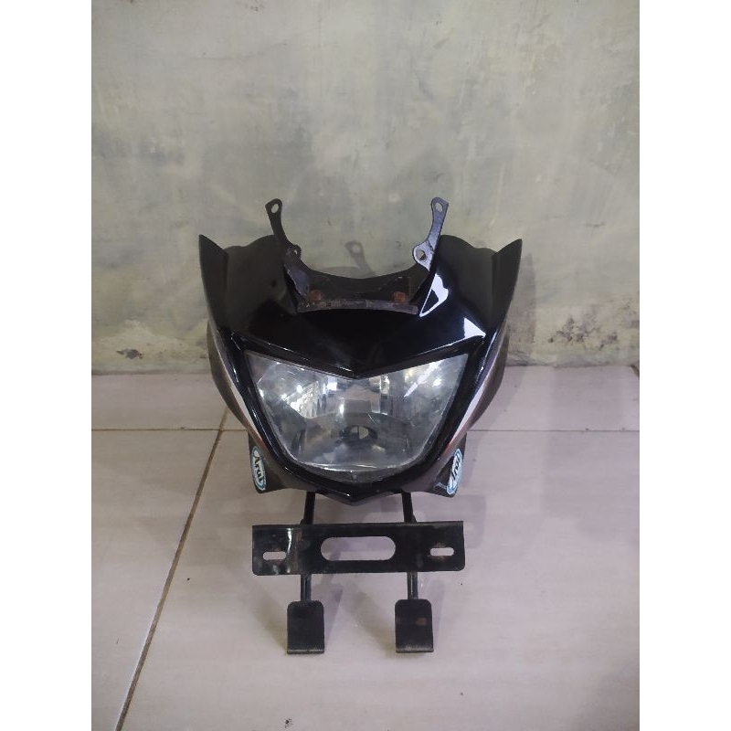 Lampu barong Ninja R set breket pangkon original