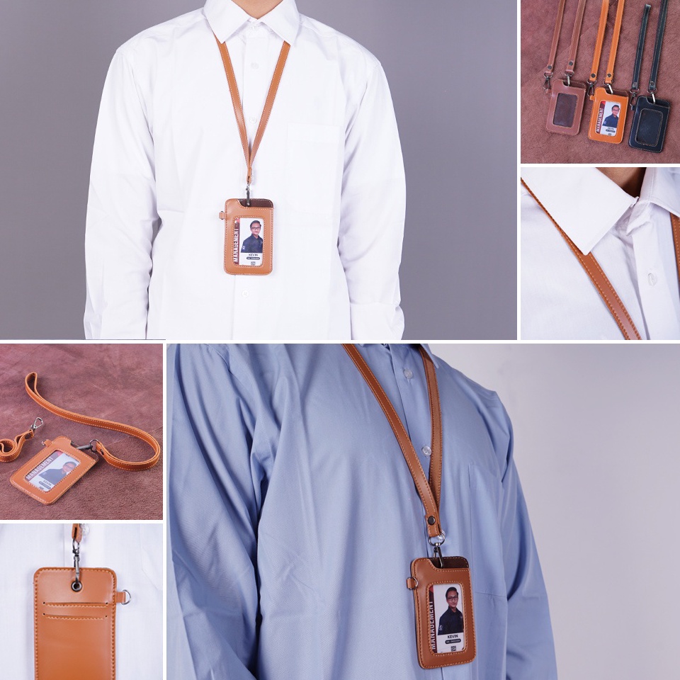 

New Style ID CARD HOLDER NAMETAG LANYARD Gantungan ID CARD TEMPAT ATM TEMPAT KARTU ENT1