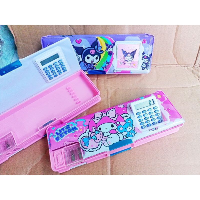 

KOTAK PENSIL CEWEK / COWOK / STUDY SET/ / TEMPAT PENSIL CALCULATOR PENCO 102-1 - Girl