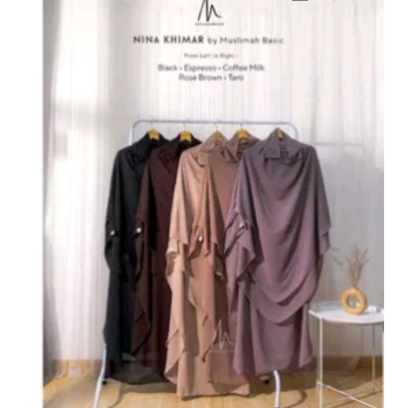 fk muslimah basic nina preloved like new