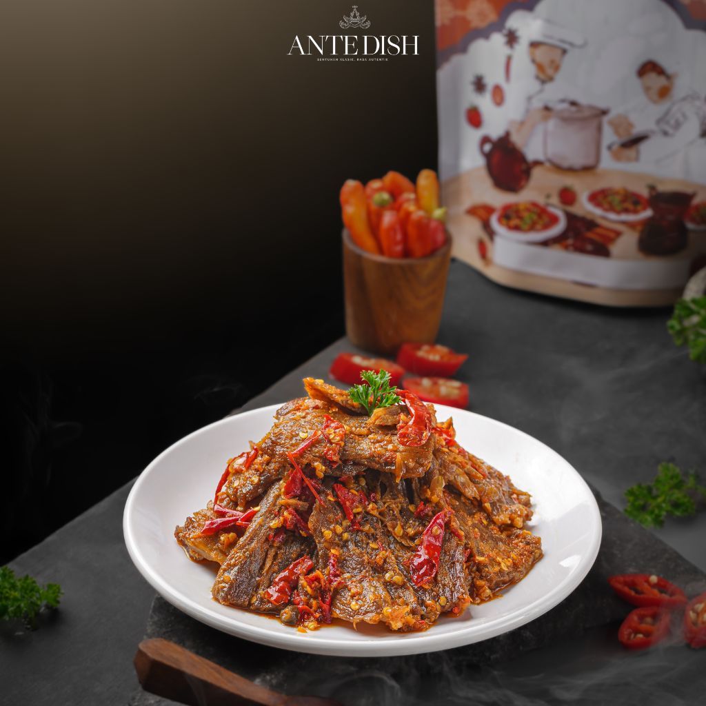 

Ante Dish - Dendeng Balado Lambok Kemasan 250gr | Mini Size