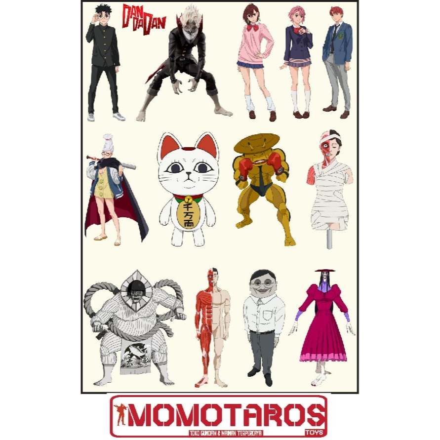 

Sticker Dandadan Anime 1 pc