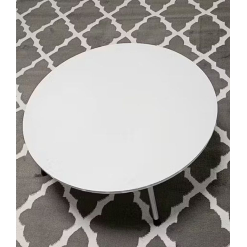 Meja Lipat bundar diameter 120 cm tinggi 30 cm