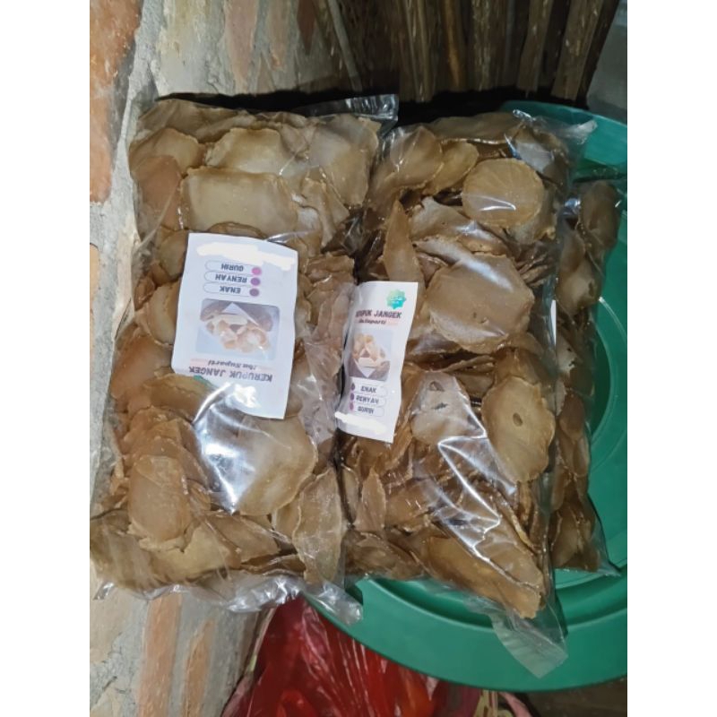 

KRUPUK JANGEK MENTAH