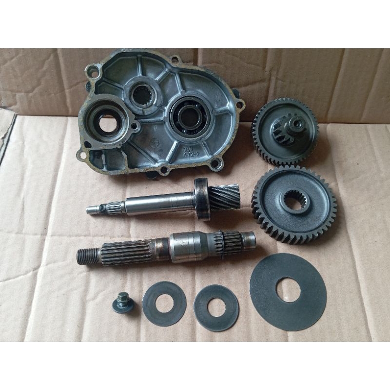 gigi rasio, gearbok, dudukan rasio, gir rasio ori copotan yamaha mio smile, mio soul, mio lama