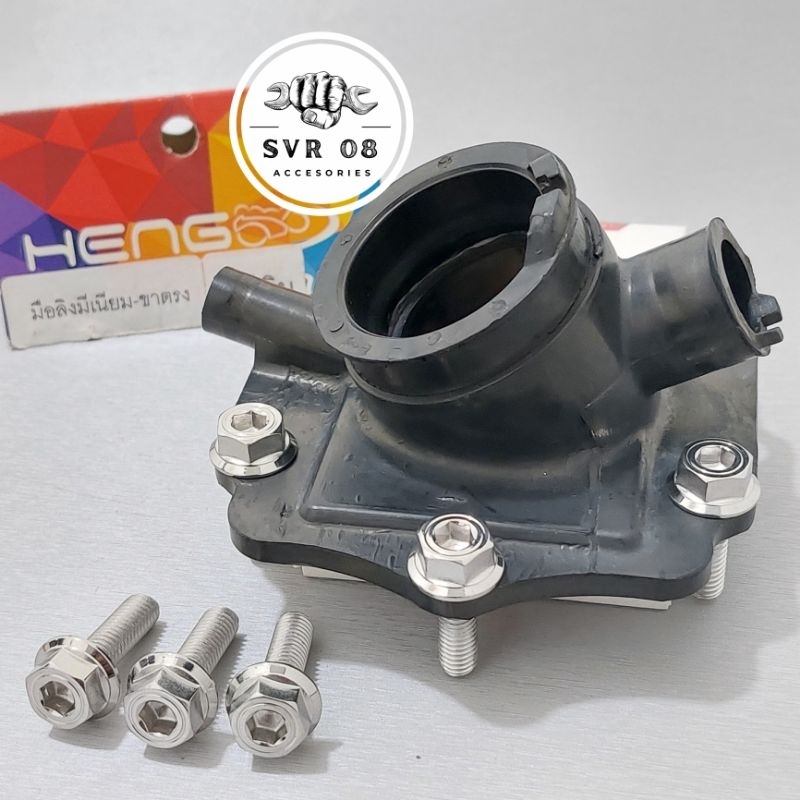 Set baut intake manifold ninja rr r ss kis probolt stainless model 2 KUNCI HEXAGON original thailand