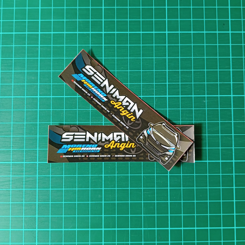 

Stiker Seniman Angin Tci Telolet Car Indonesia Isi 1 Pcs