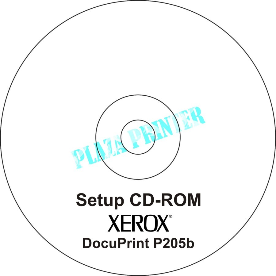 CD Driver Printer Xerox DocuPrint P205b