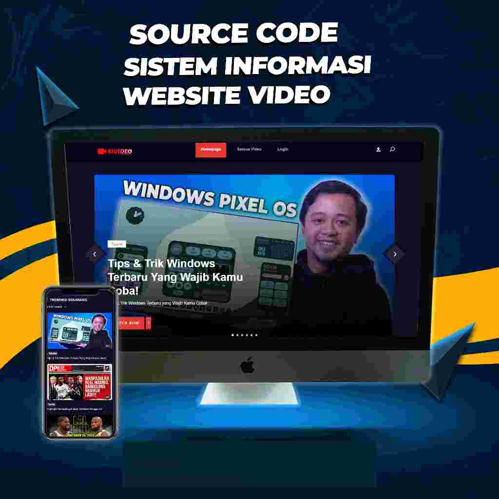 Source code sistem informasi upload video