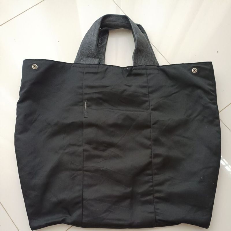 tote minggat liberzen korea priloved nylon mix kulit
