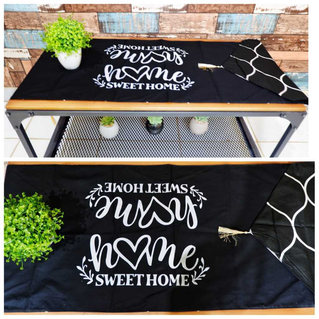 Shafiyyah.sarban Table Runner Quotes / Taplak Meja 40x140