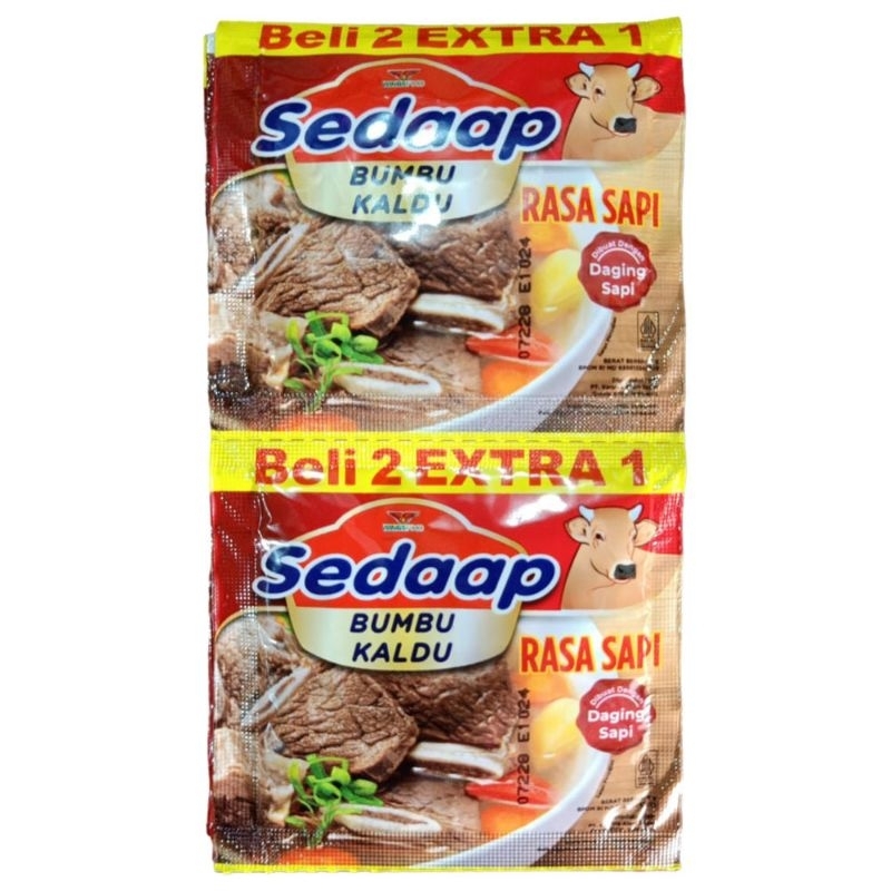 

SEDAAP BUMBU KALDU RASA SAPI RENCENG ISI 18 SACHET