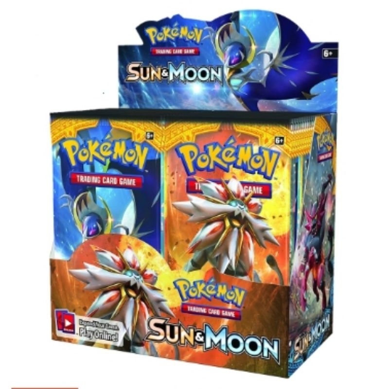 1 Box Kartu Pokemon Card Sun & Moon trading card Original Collect isi 12 pack