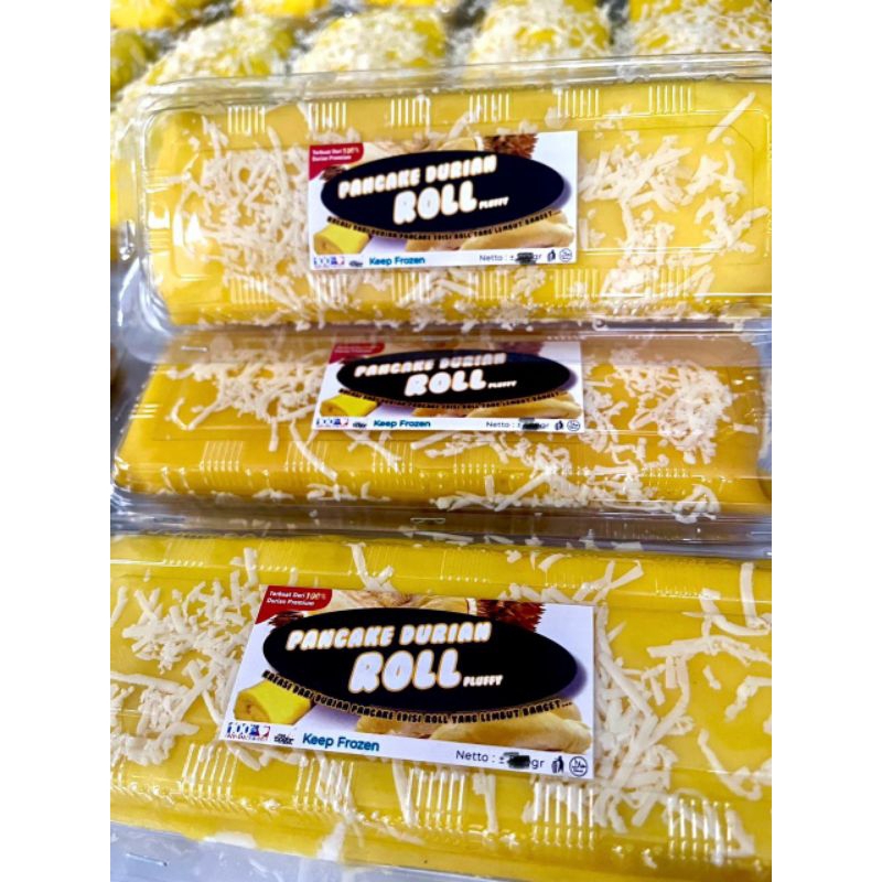 

Pancake Durian Roll Viral Jumbo Premium