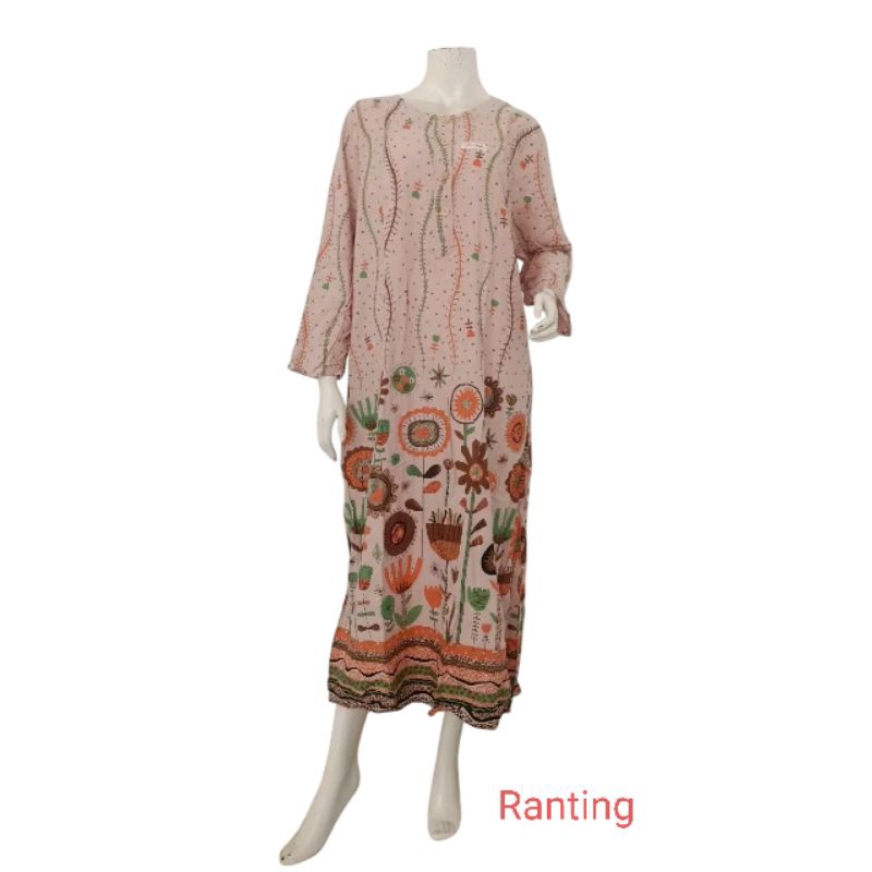 Daster Longdress Jumbo Batik HAP Solo l LD Hap Solo l Daster Longdress HAP Solo