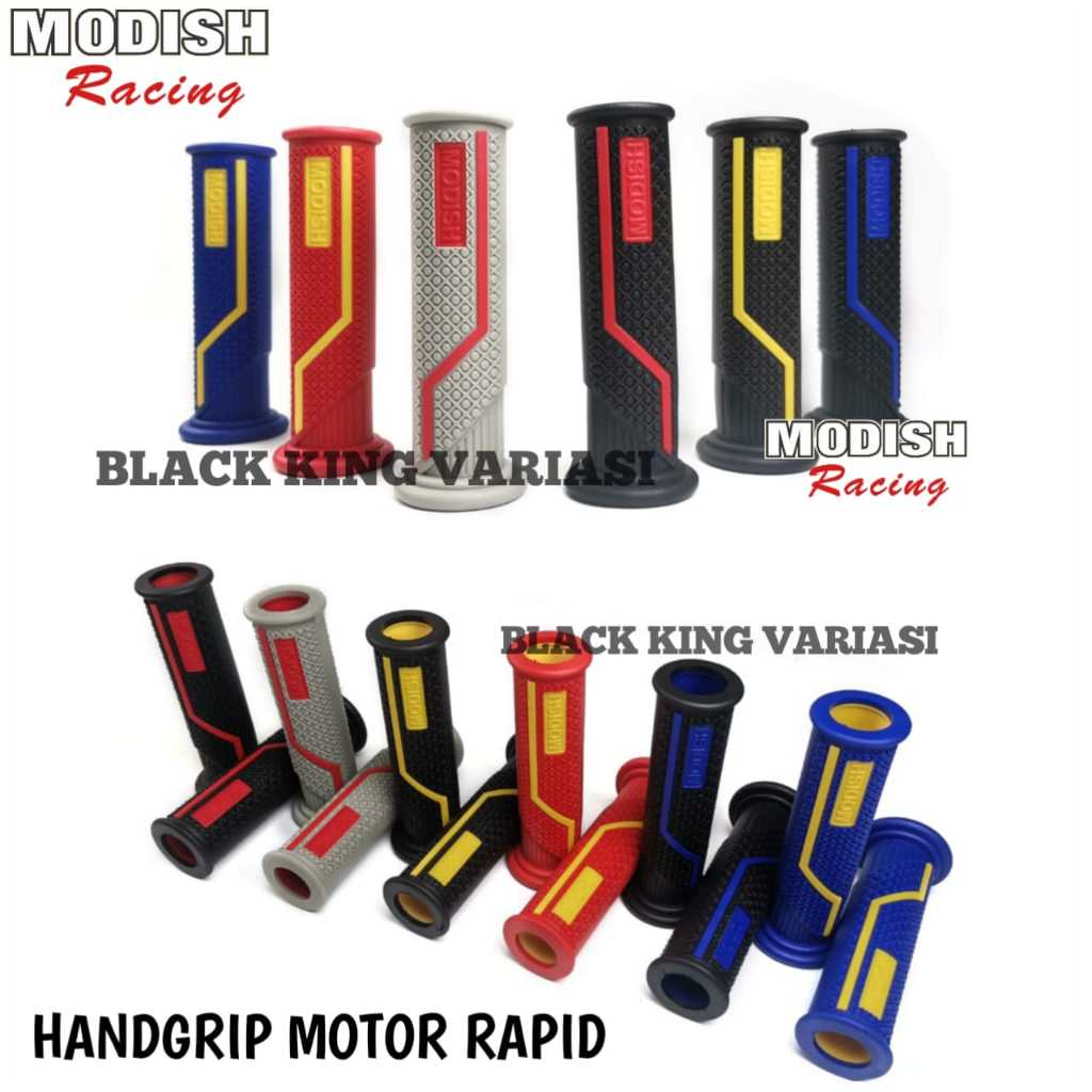 Handgrip Rapid Universal Grip Motor Rapid  Hand Grip Stang Motor Handle Grip Motor Universal Ujung T