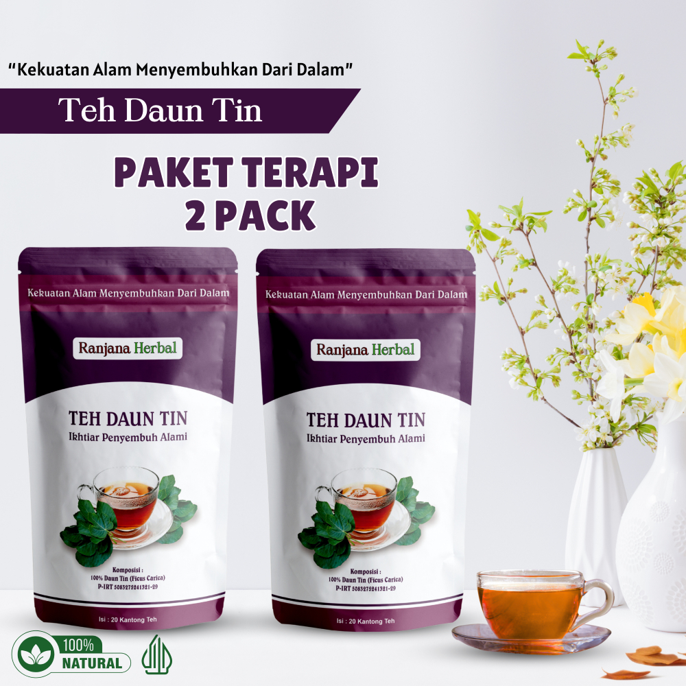 

Paket Teh Celup Daun Tin Meningkatkan imunitas tubuh Mencegah osteoporosis penyembuhan luka melawan bakteri Menurunkan kadar kolesterol