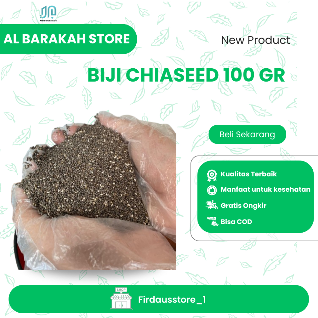 

Biji Chia Speed Organic Superfood Original 100 Gr