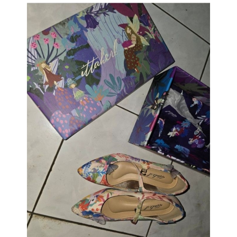 ITTAHERL KATNIS PATTERN 30MM POINTY HEELS SIZE 38