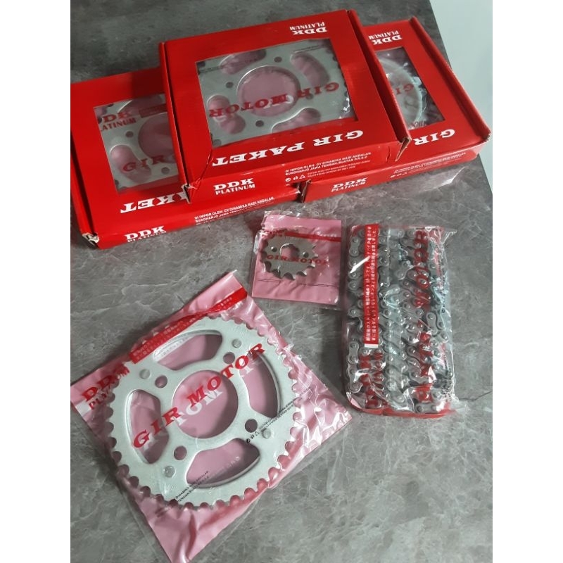 Gear Set Gir Paket Motor Verza DDK Platinum