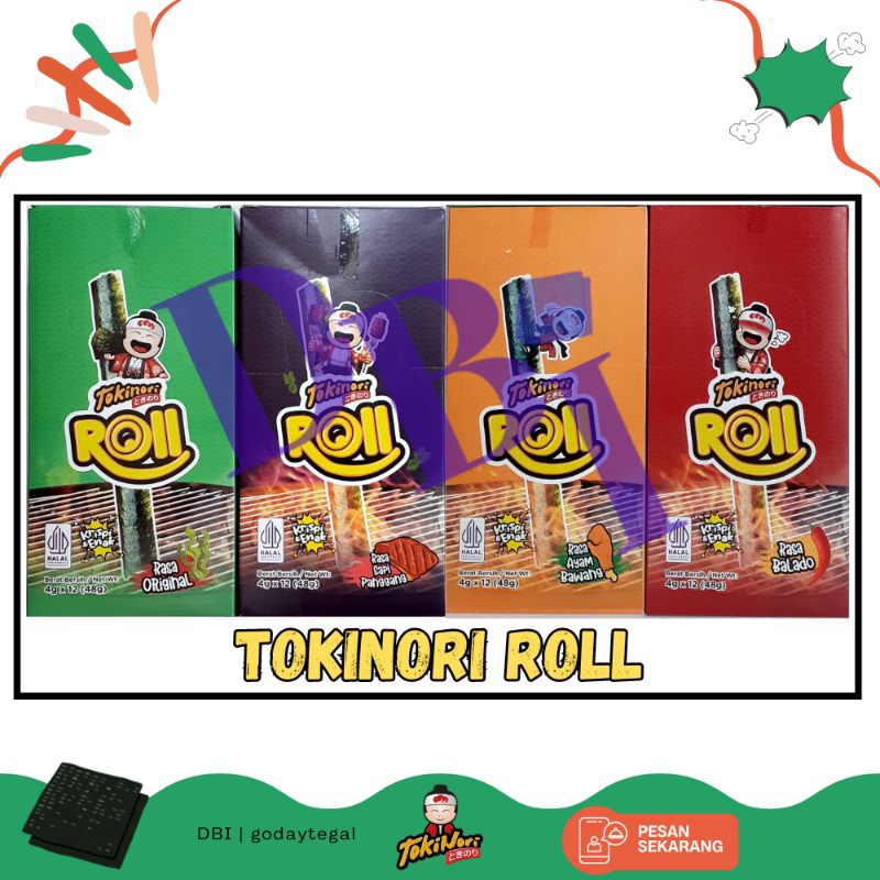 

TOKINORI ROLL 1 BOX ( 12 pcs )