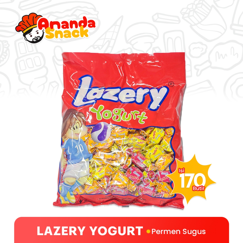 

(Termurah) Permen Sugus / Lazery Yogurt Jumbo / Permen Anak / Lazery Sak / Sugus / 1 Pack isi 170 Butir.