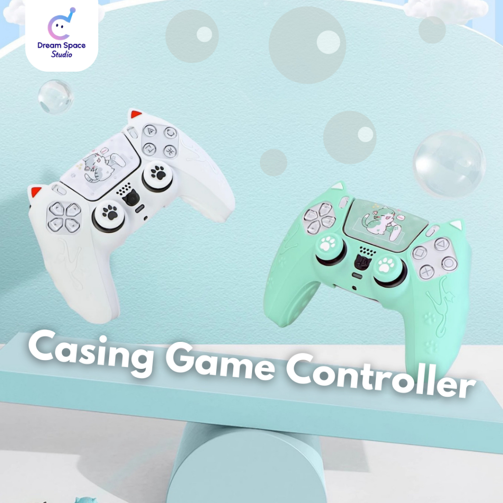 Dreamspace Studio Game Controller PS5 / Cute game controller / casing game controller / cute kawai g