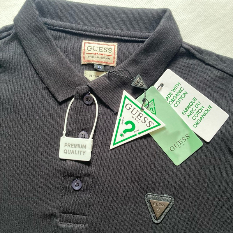 Kaos Polo Kerah Guess