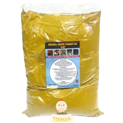 Herbal Grow Promotor 1 kg HGP Jamu Ayam Kunyit Meningkatkan Produksi Unggas Bebek