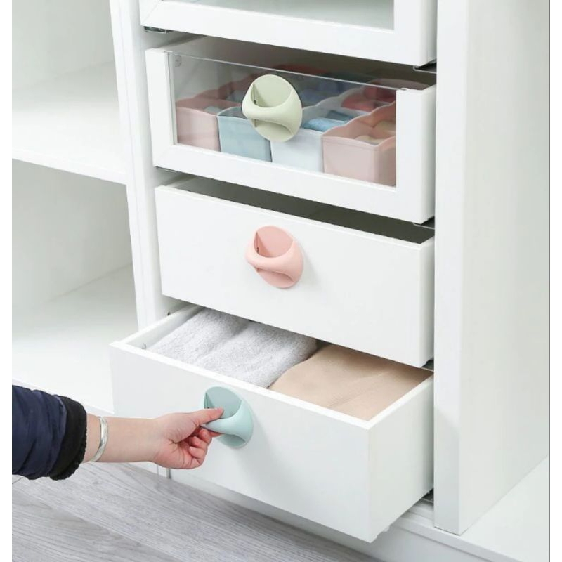 pegangan pintu bulat / tempelan gagang untuk pintu kamar mandi laci jendela