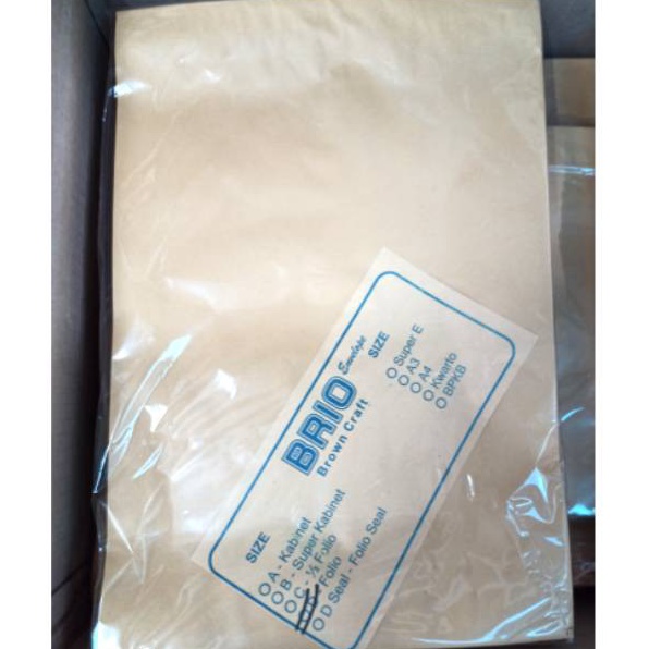 

KODE 87WTN GROSIR Amplop Coklat Folio TERMURAHMap CoklatEnvelope SamsonAmplop F4Amplop Online Shop