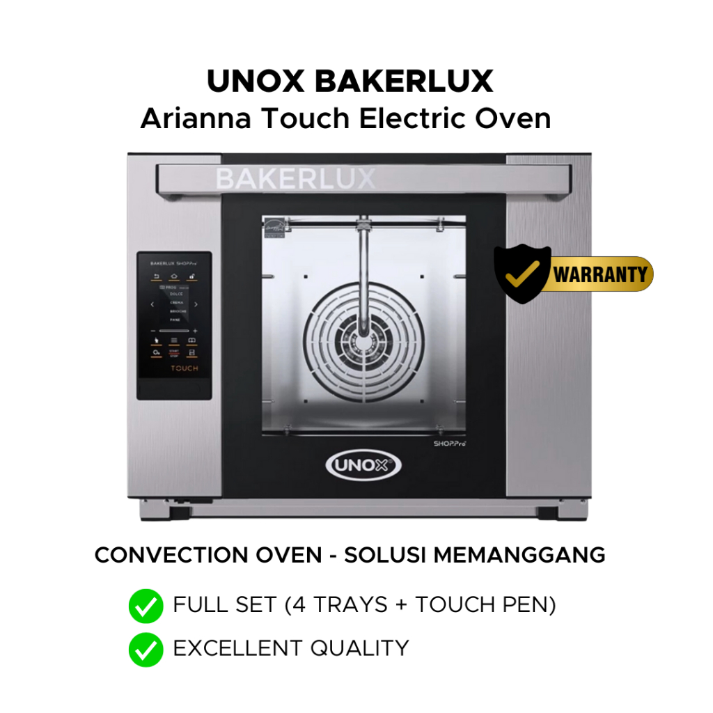UNOX BAKERLUX Arianna Touch Electric Oven (OPEN NEGO)