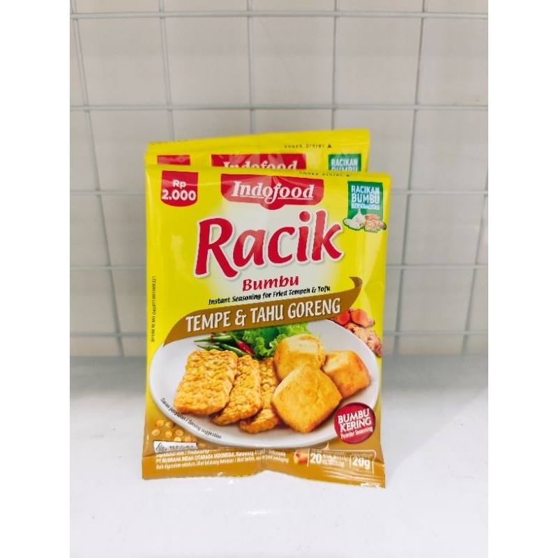 

Indofood Bumbu Racik (Tempe & Tahu Goreng)