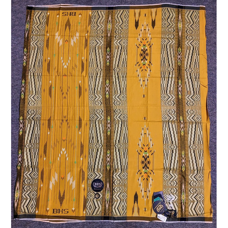 SARUNG BHS MASTERPIECE JIA SGL SPUNSILK MERCERIZED GOLD