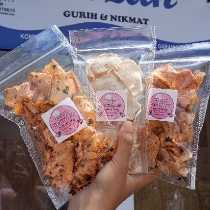

basreng cikruh/basreng asin/basreng pedas pouch